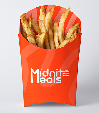 Midnite Meals fries packaging